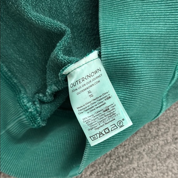 Outerknown Green Sweatshirt - Picture 4 of 5